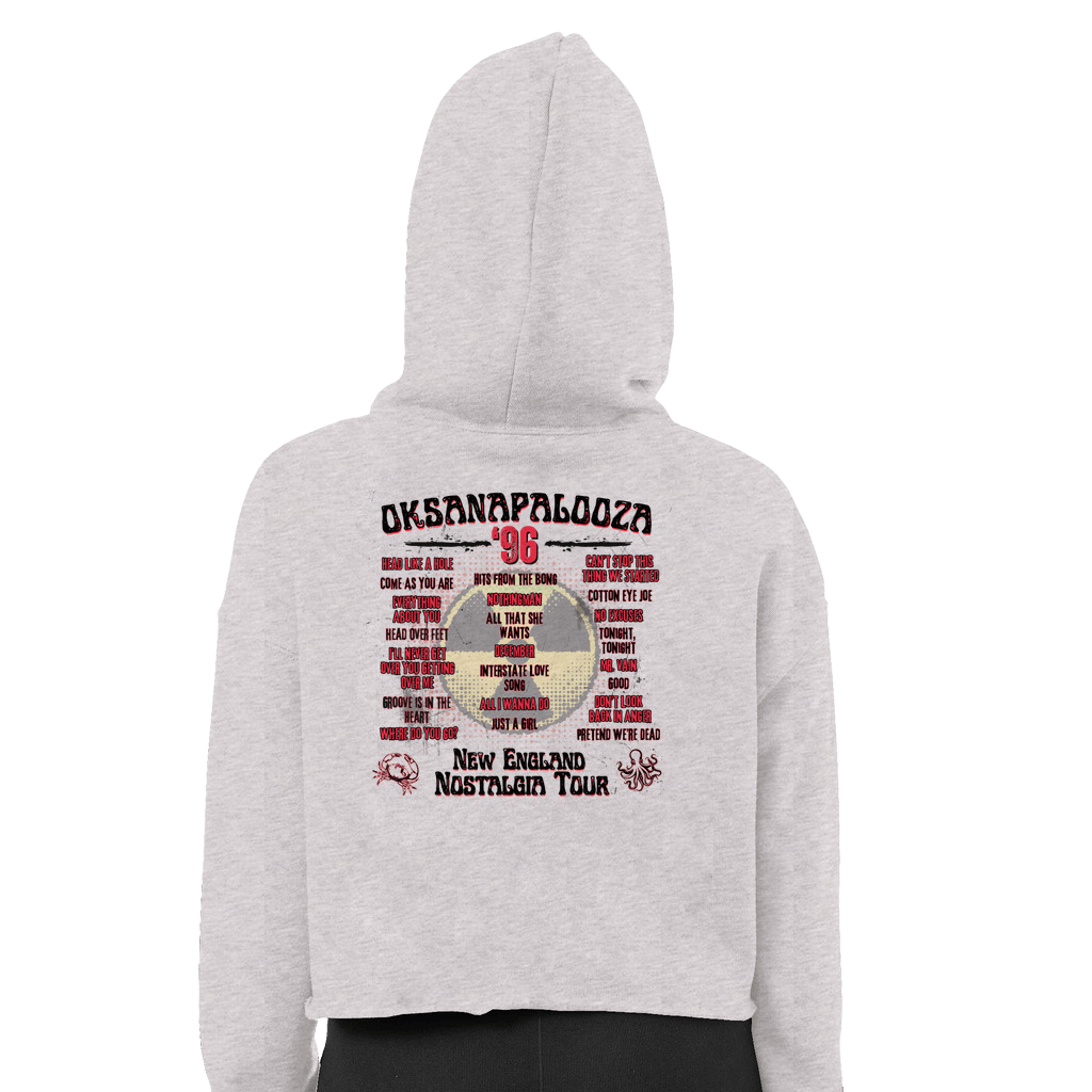 Head Like a Hole Woman's Crop Hoodie